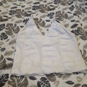 Aura White Lace Camisole Top